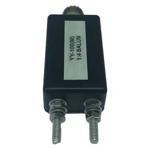 Новинка 100 Вт 1:4 HF Коротковолновая антенна Balun QRP Mini Baluns M Тип интерфейсная частота