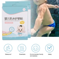 20pcs baby navel umbilical stickers newborns swimming bathing waterproof paste sterile breathable umbilical cord medical plaster