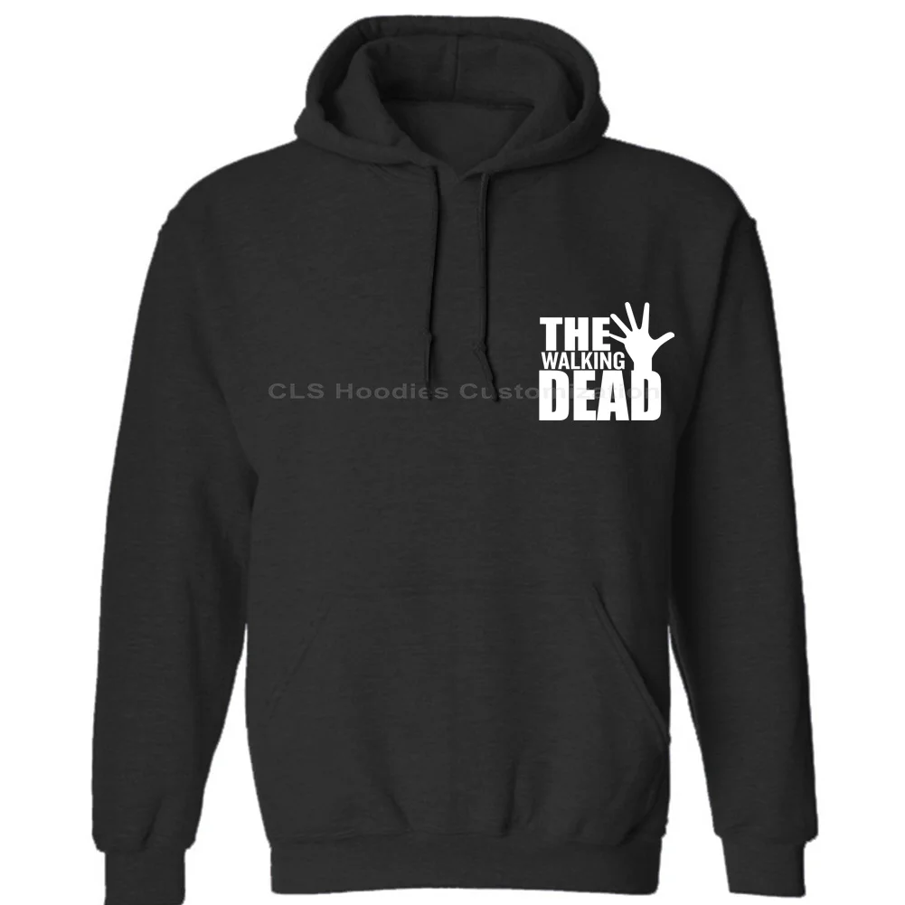 The Walking Dead Hip Hop Fashion Musclefitting Unisex Mens Womens Winter Hoodies Sweatshirts Free Shipping | Мужская одежда