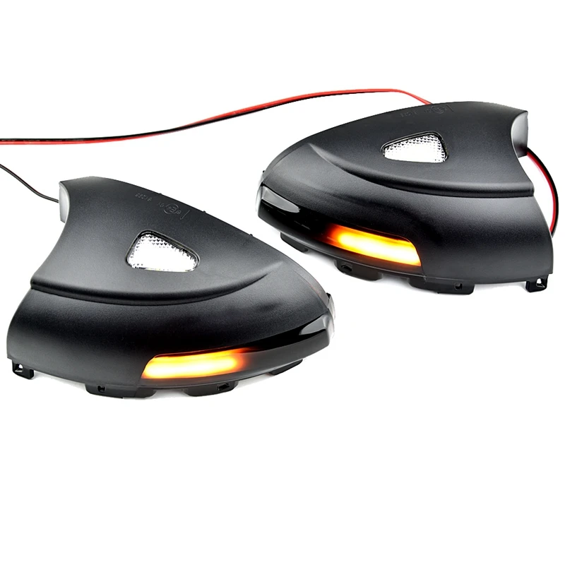 

Car Dynamic LED Side Rearview Light Turn Signal Light Indicator Blinker Puddle Light for Tiguan MK1 2008-2016