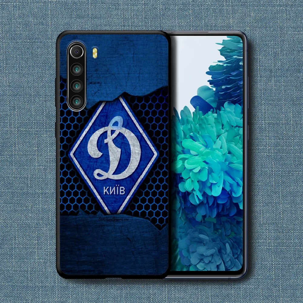 

Dinamo Kyiv Football Soccer Phone Case For Xiaomi Redmi Note 7 8 8T 9 9S 4X 7 7A 9A K30 Pro Ultra black Funda Soft Cell Silicone