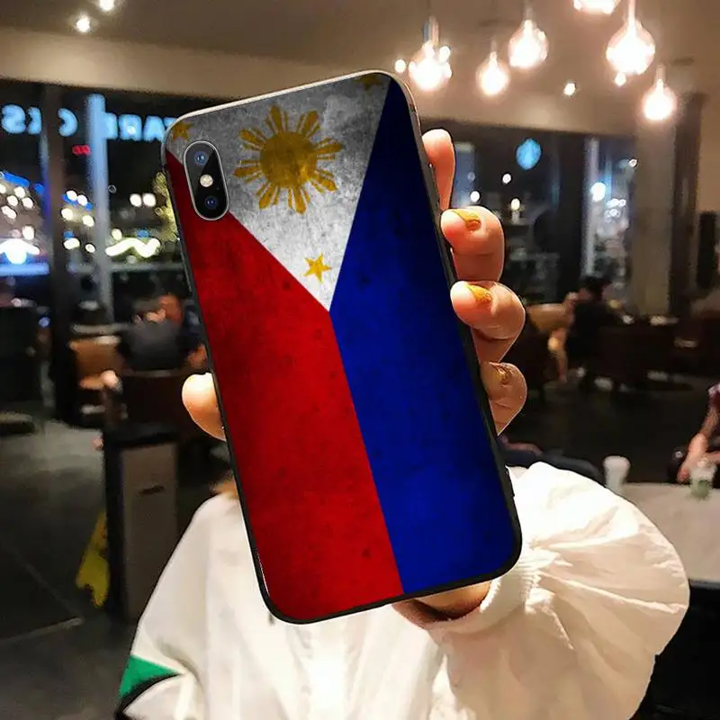 

Philippines fashion flag high quality Phone Case coque for iPhone 11 12 pro XS MAX 8 7 6 6S Plus X 5S SE 2020 XR