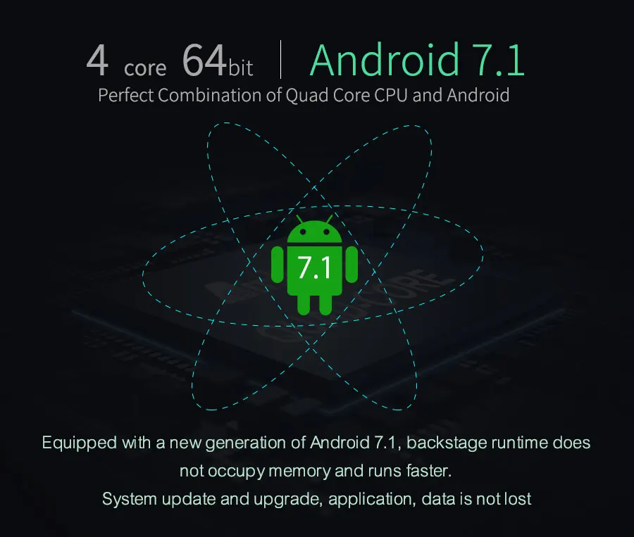 ТВ приставка Amlogic S905D Plus Android 7 1 ОЗУ ГБ ПЗУ 8 ядер 100 м 4K H.265 2 4G Wi Fi IP