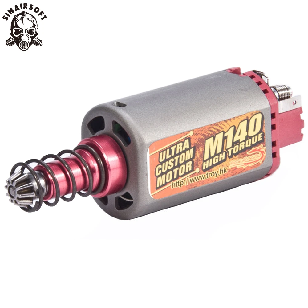 SINAIRSOFT Terminator Ultra Custom M140 High Twist Type Torque Motor Long/Short Axis For Airsoft M16/M4/MP5/G3/P90 BB Gun | Спорт и