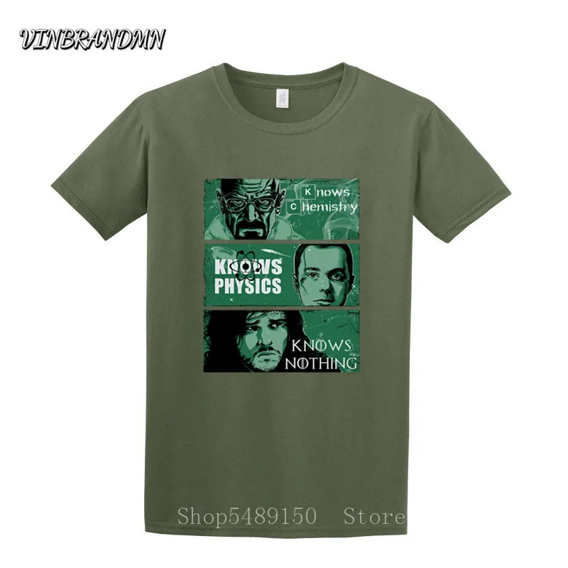 Parody THE BIG BANG THEORY Heisenberg mashup футболка Breaking Bad SHELDON COOPER рубашка sci fi Knowledge always rules