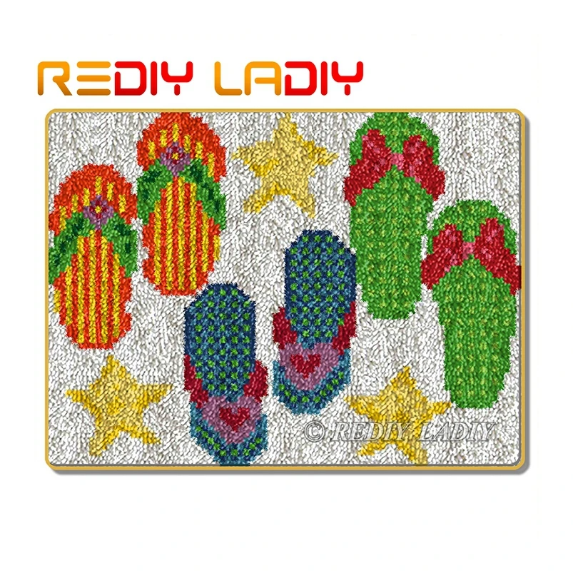 Наборы крючков с защелкой сделать свой собственный ковер давайте пляжный