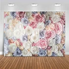 Свадебная фотография настенный фон белая роза цветок фотография фон новорожденный ребенок портрет фотосессия фон день рождения