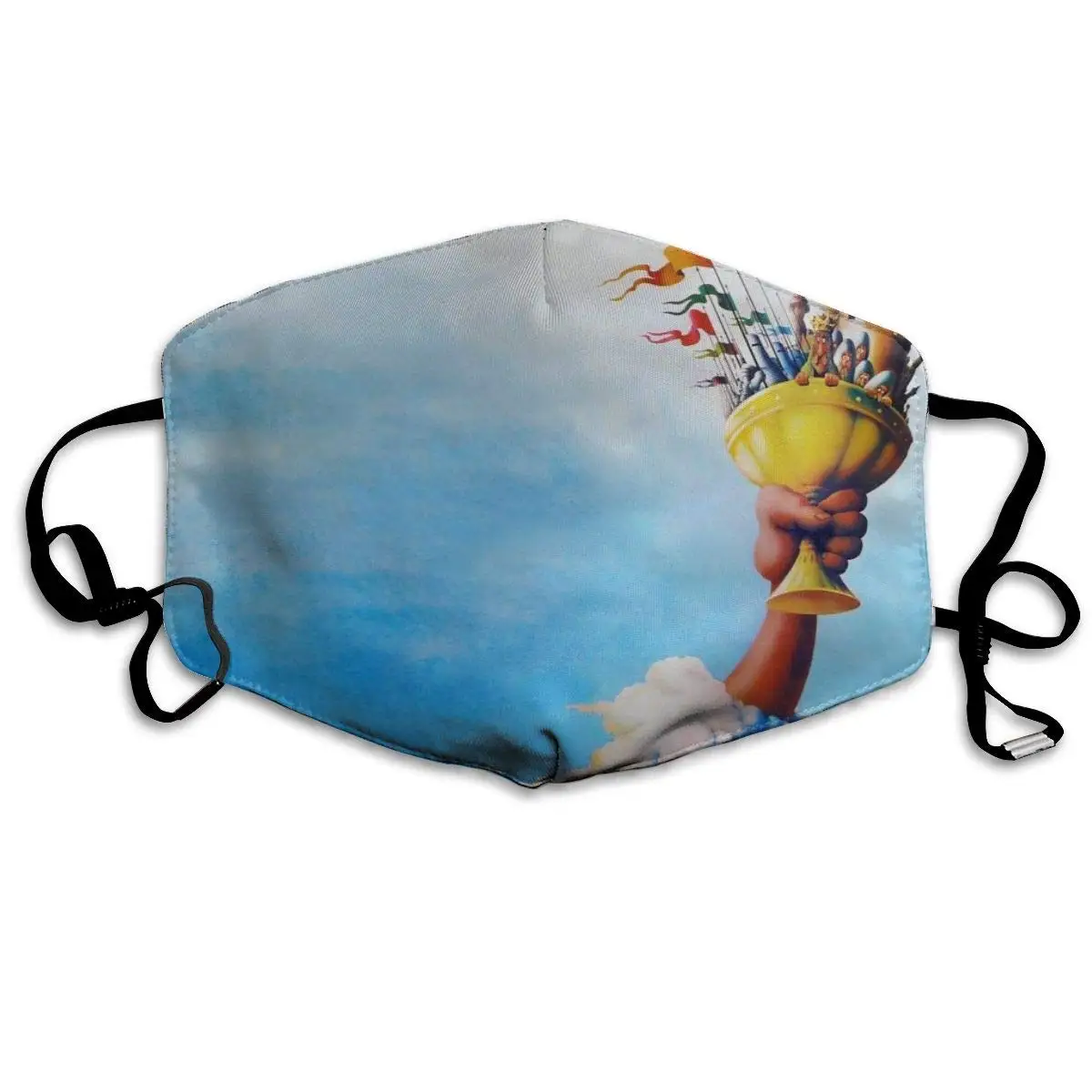 

The Holy Grail Anti Dust Half Face Mouth Mask, Unisex Cotton Warm Fashion Adjustable Washable Mask