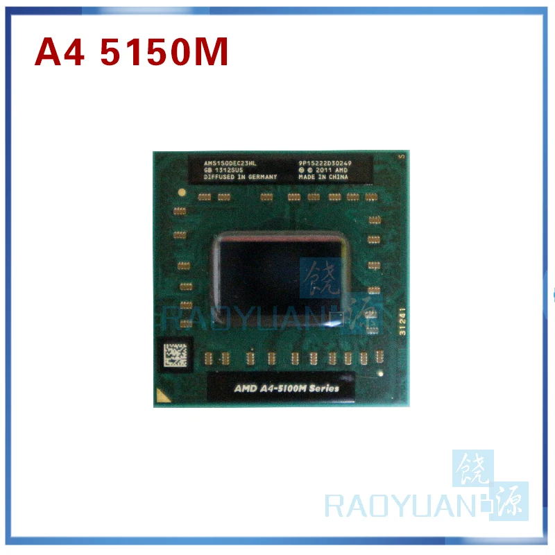 AMD A series A4 5150M 5150 м AM5150DEC23HL PGA ноутбук Процессор процессор разъем FS1 638pin|socket fs1|cpu