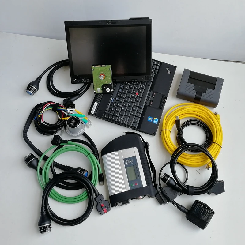 

Новейшее программное обеспечение для Mb Star C4 и Icom A2 2 в 1 б/у ноутбук X201T 4G ТБ HDD для автомобиля диагностический инструмент и сканер