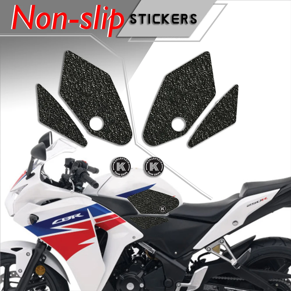 Наклейки на топливный бак мотоцикла противоскользящие наклейки для HONDA 11-13 CBR250R |