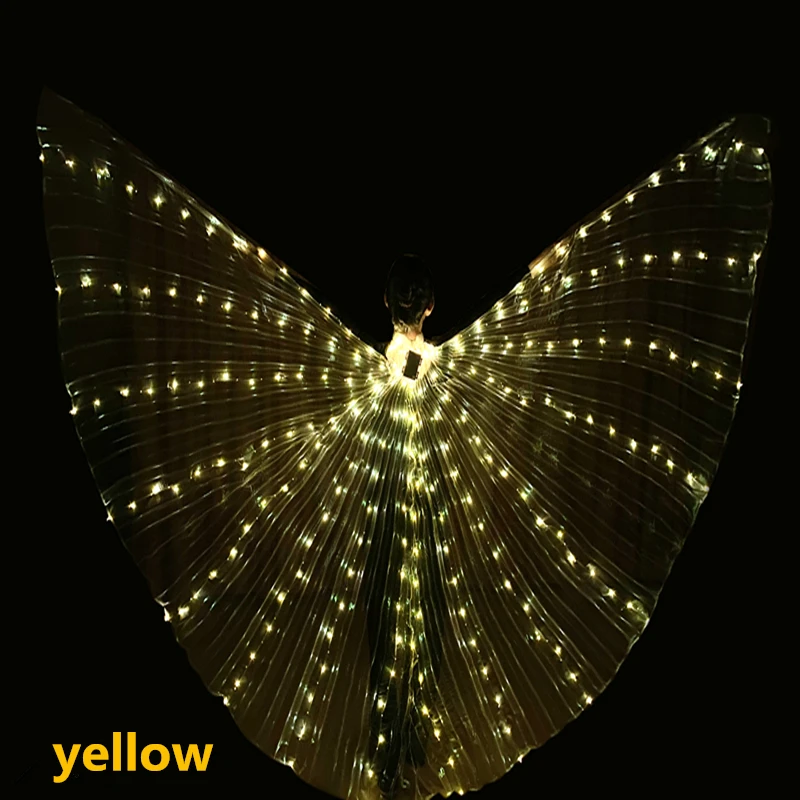 Аксессуары для взрослых Danza del vientre Led con bastones ajustables Accesorios de rendimiento Escenario brillantes| |