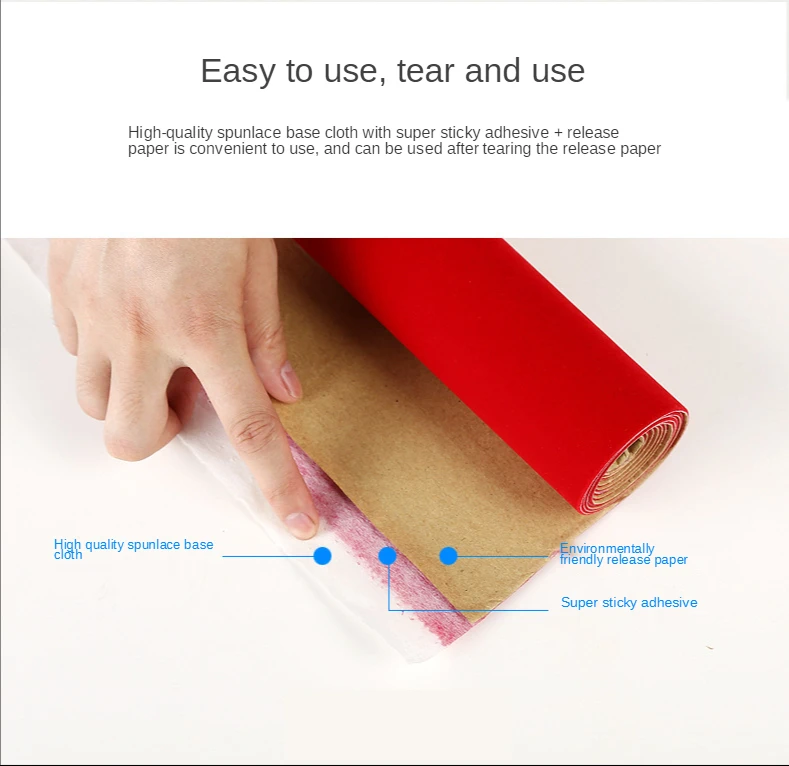 1 мм 40x148 см DIY самоклеющиеся бархатные накладные палочки Без железного дивана для