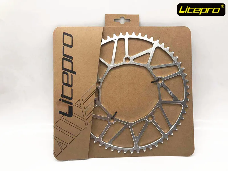 Передняя звезда Litepro 50/52/54/56/58T узкая широкая bmx 130BCD P8 SRA683 JP8|Шатун и передняя