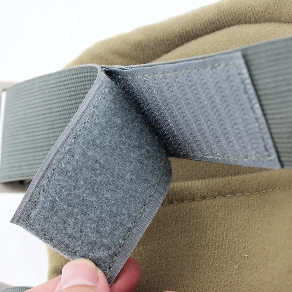 

Military Spec Adjustable Knee Protective Guard Safety Gear Pads Skate Bicycle Sports Knee BraceTraining Protect EquipmentD70