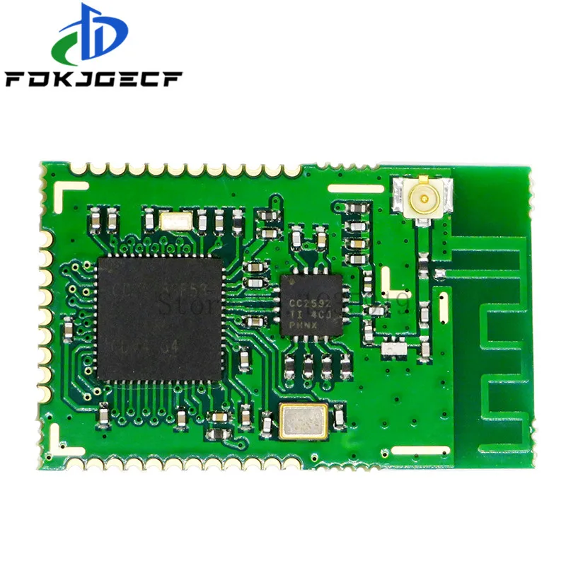 CC2538SF53RTQR CC2538 + CC2592 PA Zigbee Wireless Module CC2538SF53 High power 2.4Ghz wireless module