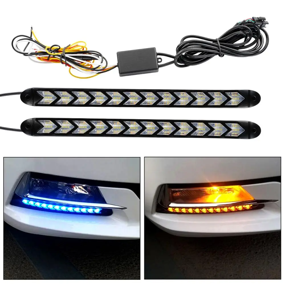 2x водонепроницаемый автомобильный указатель поворота светодиодный