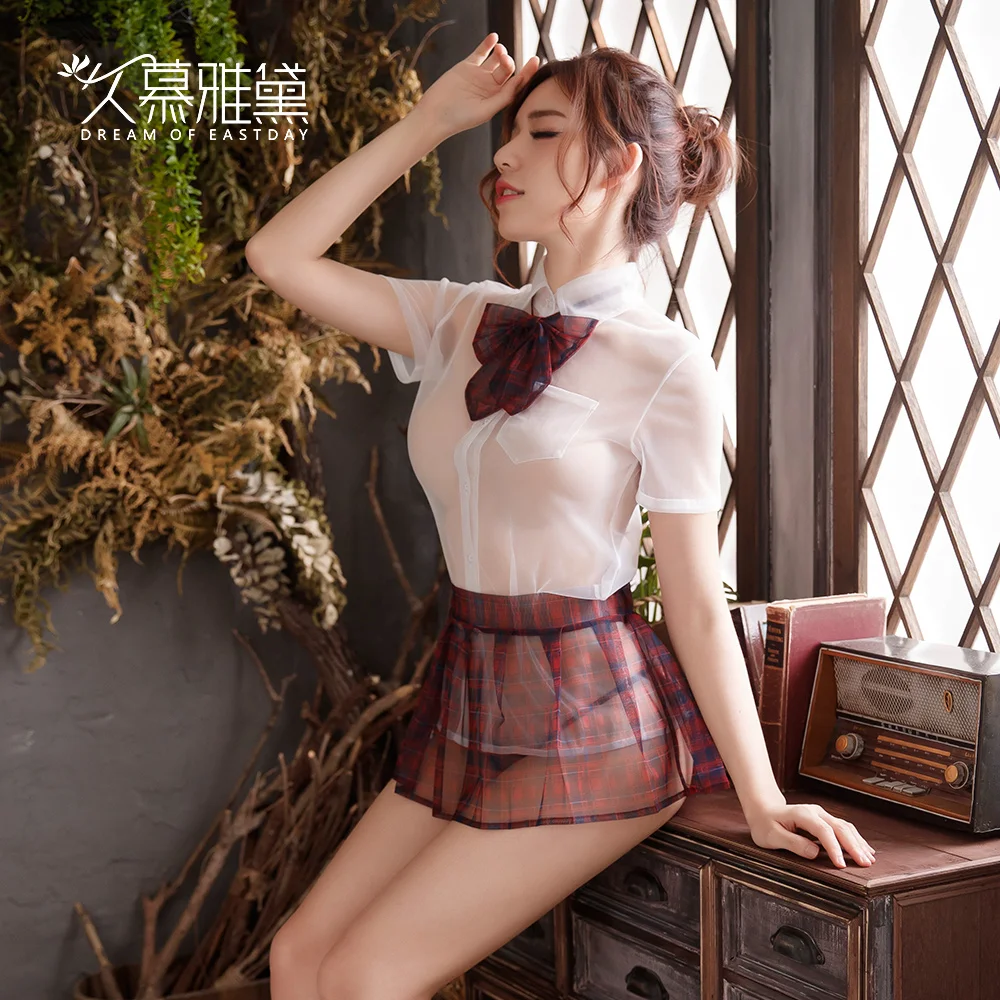 DRAIMIOR Porno Студенческая униформа искушение эротичное Нижнее белье Женская