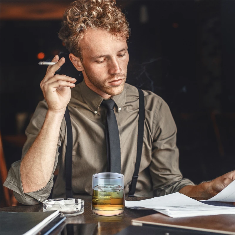 

Whiskey Glass Diamond Crystal Glass Cup Transparent Coffee Milk Tea Mug Home Bar Drinkware Wine Glasses Drinking Cups