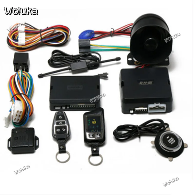 Портативная Автомобильная Противоугонная сигнализация с одним ключом и