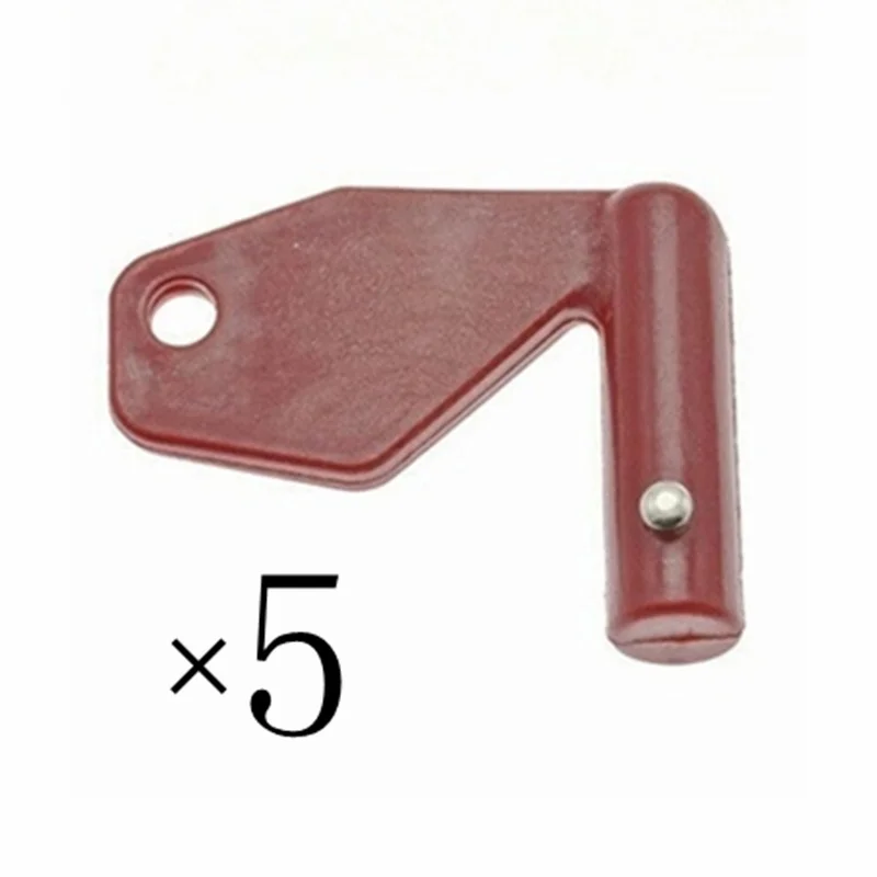

5pc For Volvo Heavy Equipment Master Battery Disconnect Isolator Key New 8157766