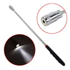1 шт. портативная телескопическая магнитная ручка, удобный инструмент для поднятия гайки и болта, выдвижная ручка для пикапа