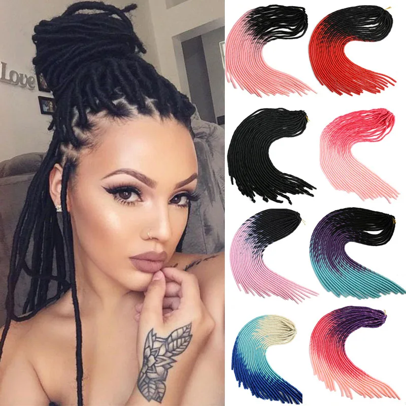 MUMUPI богемные плетеные косички искусственные локоны в стиле Crochet Hair 20 дюймов