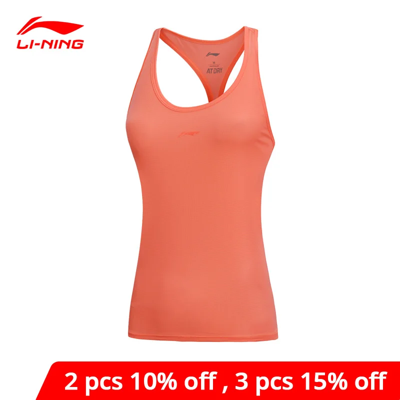 (Код обрыва) Li-Ning женский беговый майка для бега на сухом интеллектуальном