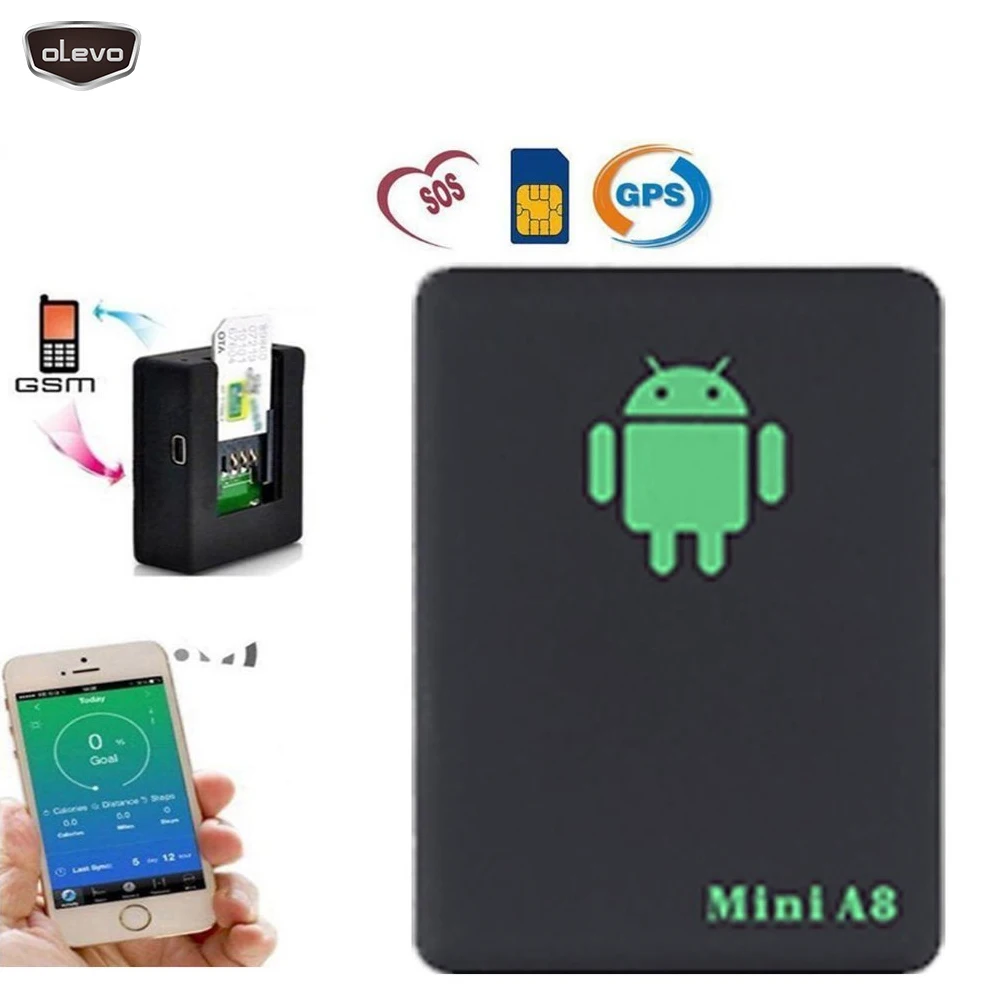 Мини GPS трекер A8 с кнопкой SOS|GPS-трекеры| |