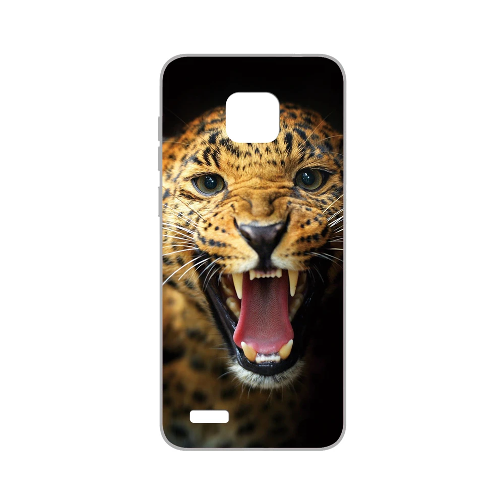 30 GUCOON Silicone Cover for Ulefone Note 7 S11 6.1inch Case Soft TPU Protective Phone Case Cartoon Wolf Flower Cat Bumper Shell - Цвет: 30