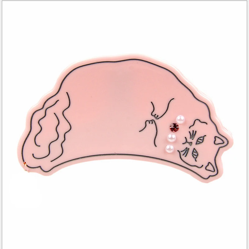 Милые заколки для волос с фигурками животных солнцезащитные очки в оправе