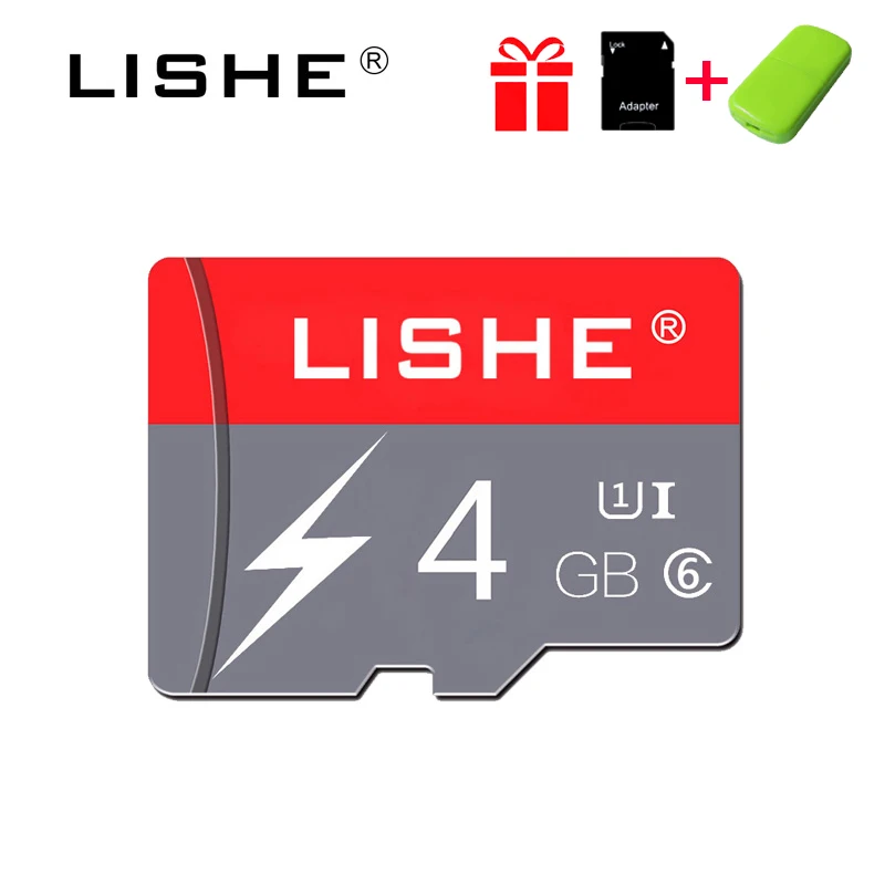 4GB CLASS 6 Карта памяти Micro SD с реальной емкостью 8 ГБ 16 ГБ 32 ГБ класс 10 для телефона Micro SD флеш-карта памяти 64 Гб 128 Гб флешки, usb флеш-карта - Емкость: 4GB CLASS 6