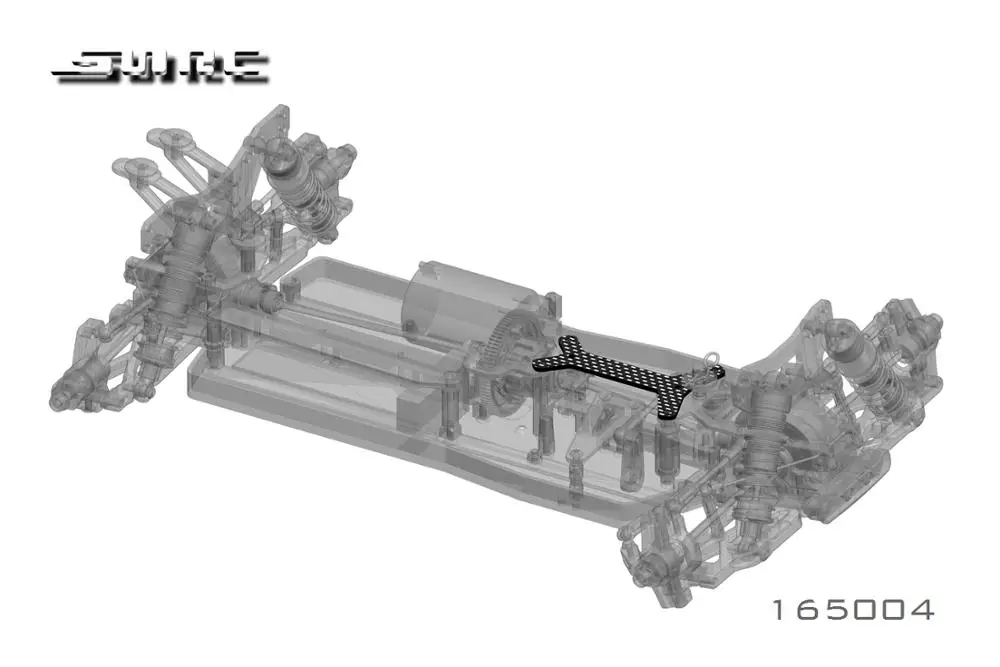 SNRC DK4 165004 Передняя Верхняя панель-66*2 0 мм | Игрушки и хобби