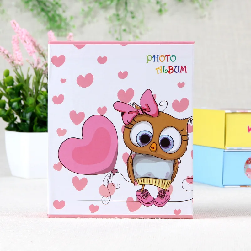 1 шт. синий детский недоровый фотоальбом может поставить 4R 6 дюймов 100 листов