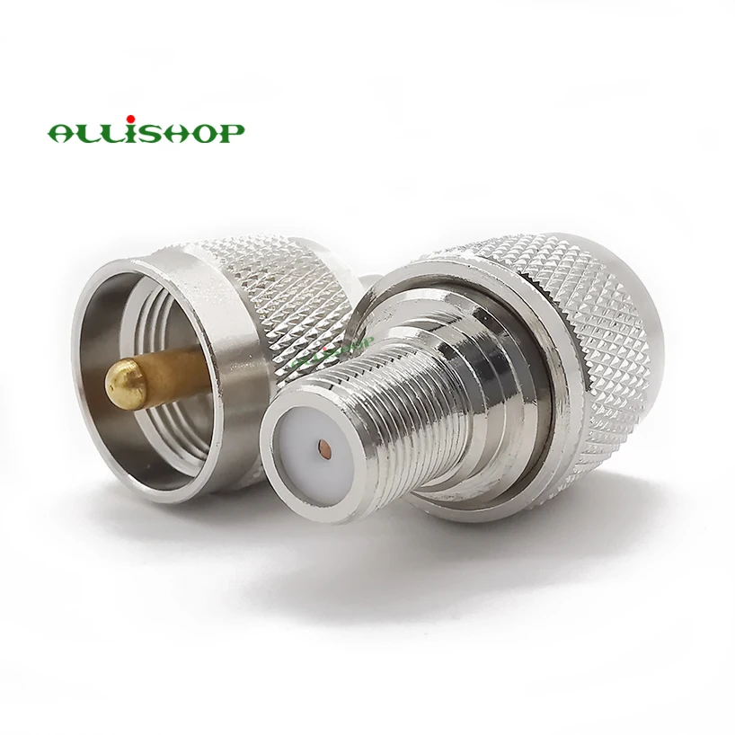 

1 шт. PL259 SO239 штекер UHF-F гнездовой разъем RF адаптер соединитель провода штекер UHF-F Женский радиочастотный коаксиальный разъем с адаптером