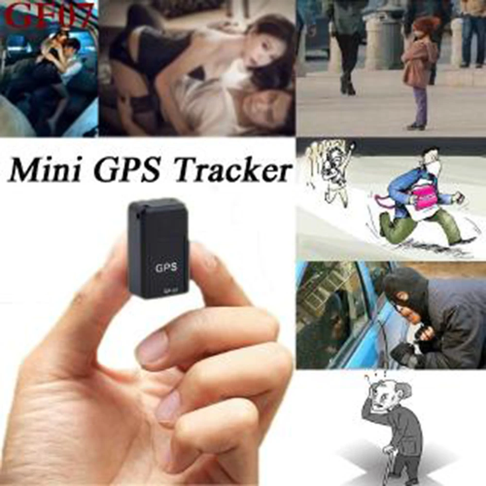 Car GPS Tracker GF07 Magnetic GPRS Mini Tracker Bug Mini Tracking Accessories For Motorcycle Car Bike Bicycle Scooter Children