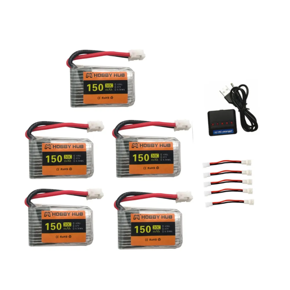 H36 3 7 V 150mAh литий полимерный Батарея для Eachine E010 E011 E012 E013 Furibee F36 запасные части