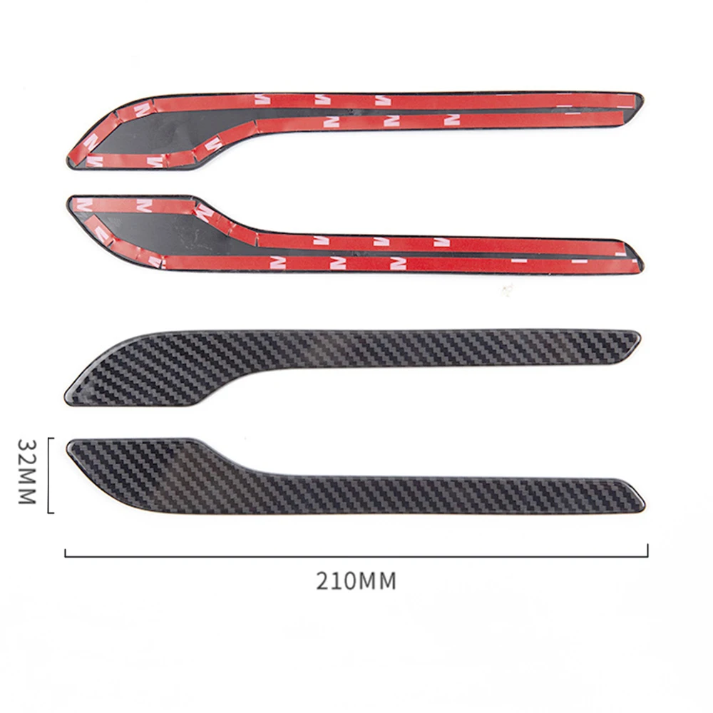 4 шт. Защитная Наклейка на дверную ручку автомобиля Tesla Model 3 2017-2020 |