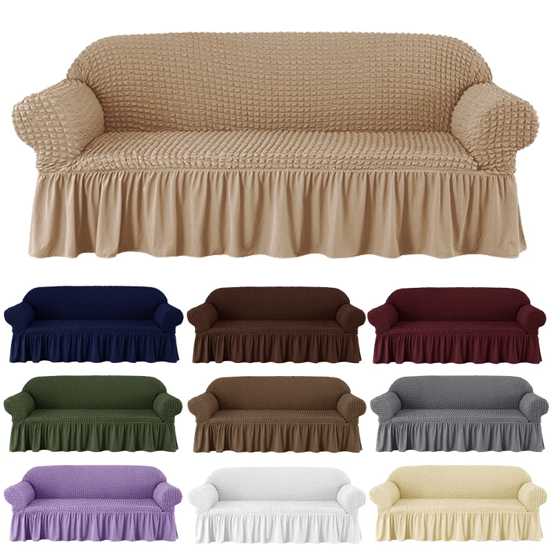 

Эластичный чехол для дивана, клетчатый эластичный чехол на 1/2/3 места для гостиной, спальни