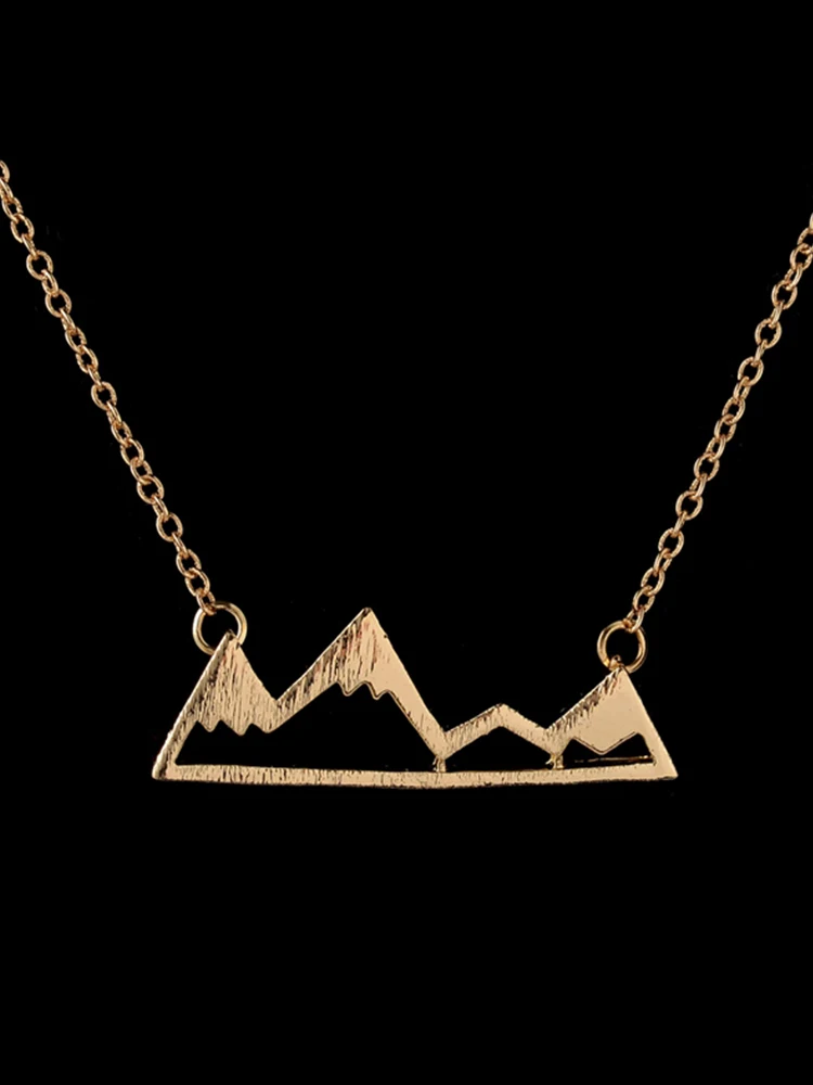 Hfarich минимализм маленький круг круглый кулон ожерелье цепочка женщины дети