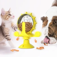 leaking toy for small dogs cats original slow slow feeder 360 degrees rotating toys ferris wheel shaped pet products supplies