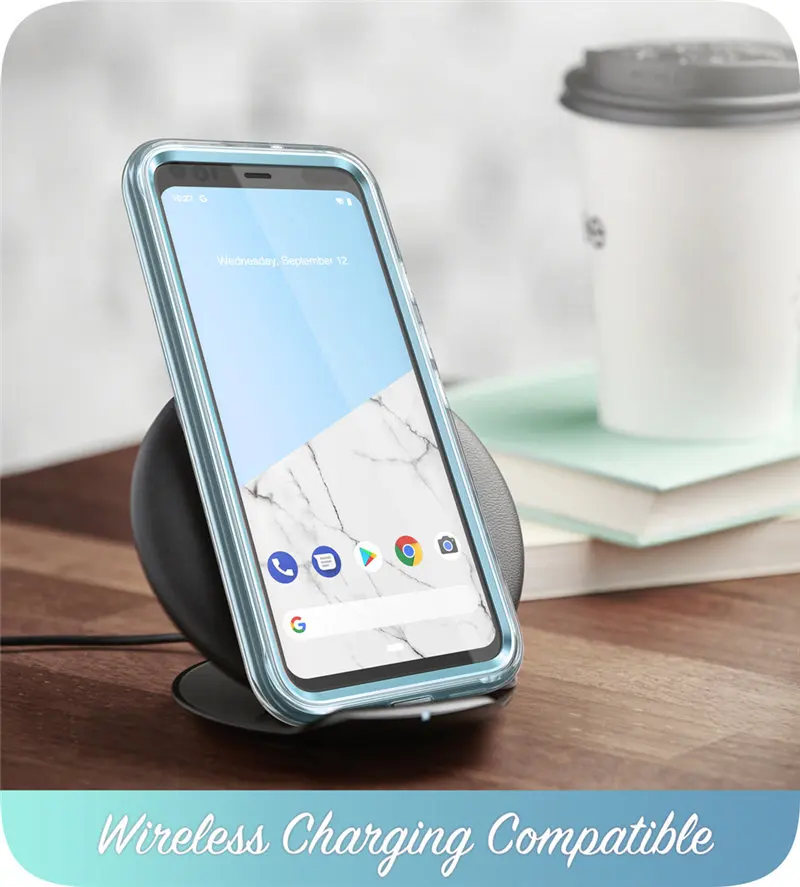 Для Google Pixel 4 XL чехол 6,3 дюймов() I-BLASON Cosmo полный корпус блестящий Мраморный бампер чехол со встроенной защитной пленкой