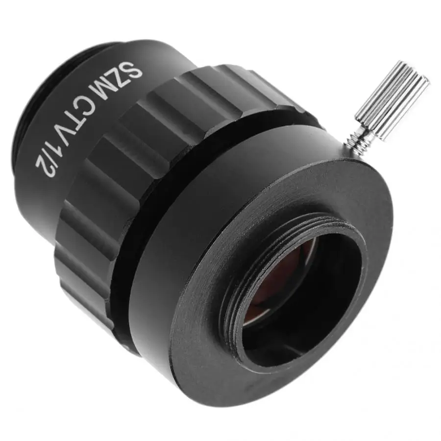 0.5X Auxiliary Objective Lens 1/2 CTV Adapter for Video Digital Camera Trinocular Stereo Microscope new | Инструменты