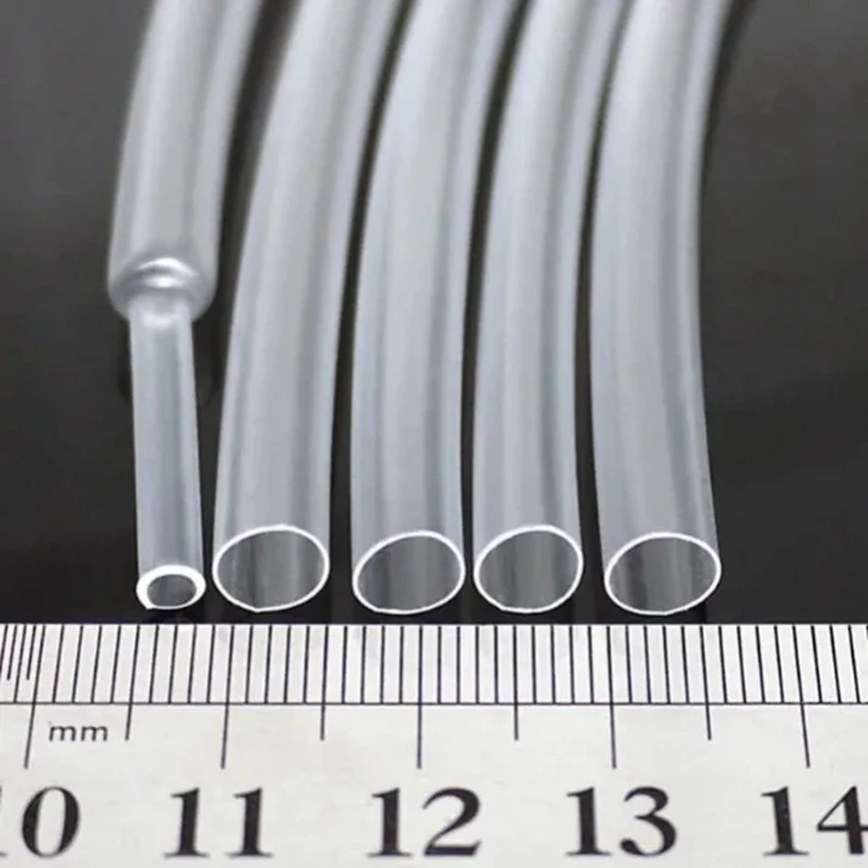 

Cable Transparent Heat Shrinkable Tube Insulated Tube Electrician Sleeve 0.6~20mm Low Temperature Flame Retardant Transparent