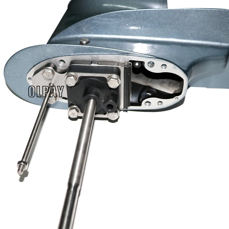 63V-45300-13-4D нижний блок в сборе длинный вал для Yamaha 2-тактный 9.9HP 15HP 63V-45300 лодочный