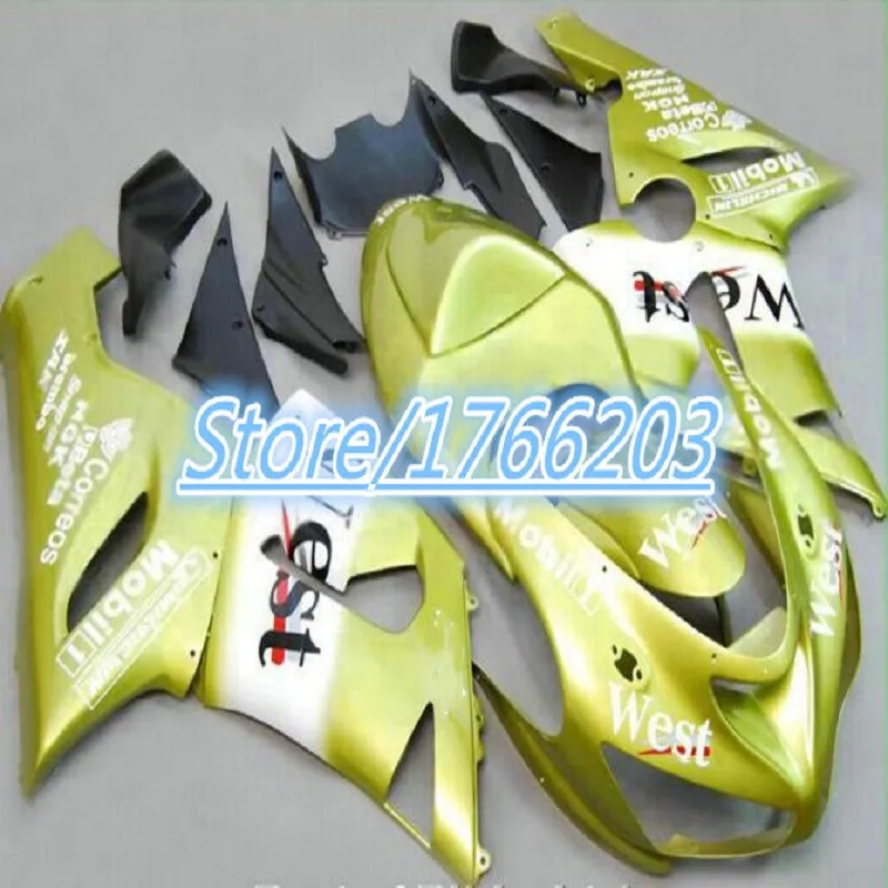 

Новый комплект обтекателей для мотоцикла ABS, подходит для Kawasaki Ninja ZX-6R 2005 2006 05 06 ZX6R