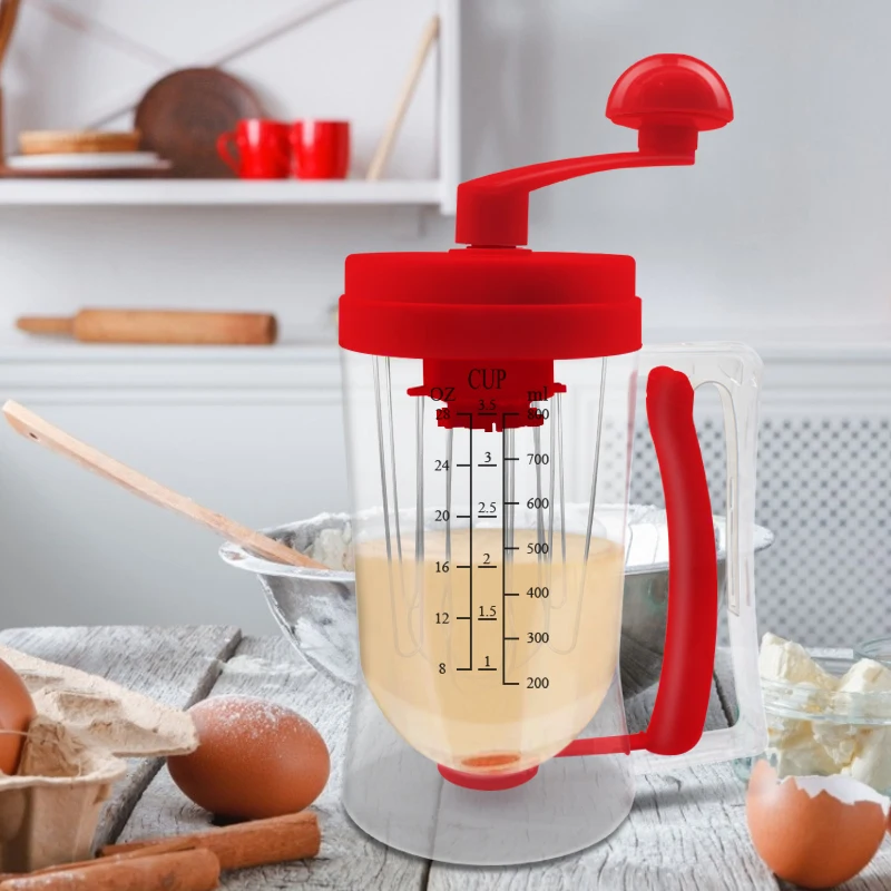 Ручной ручной диспенсер для блинов капкейков блендер инструмент выпечки тортов