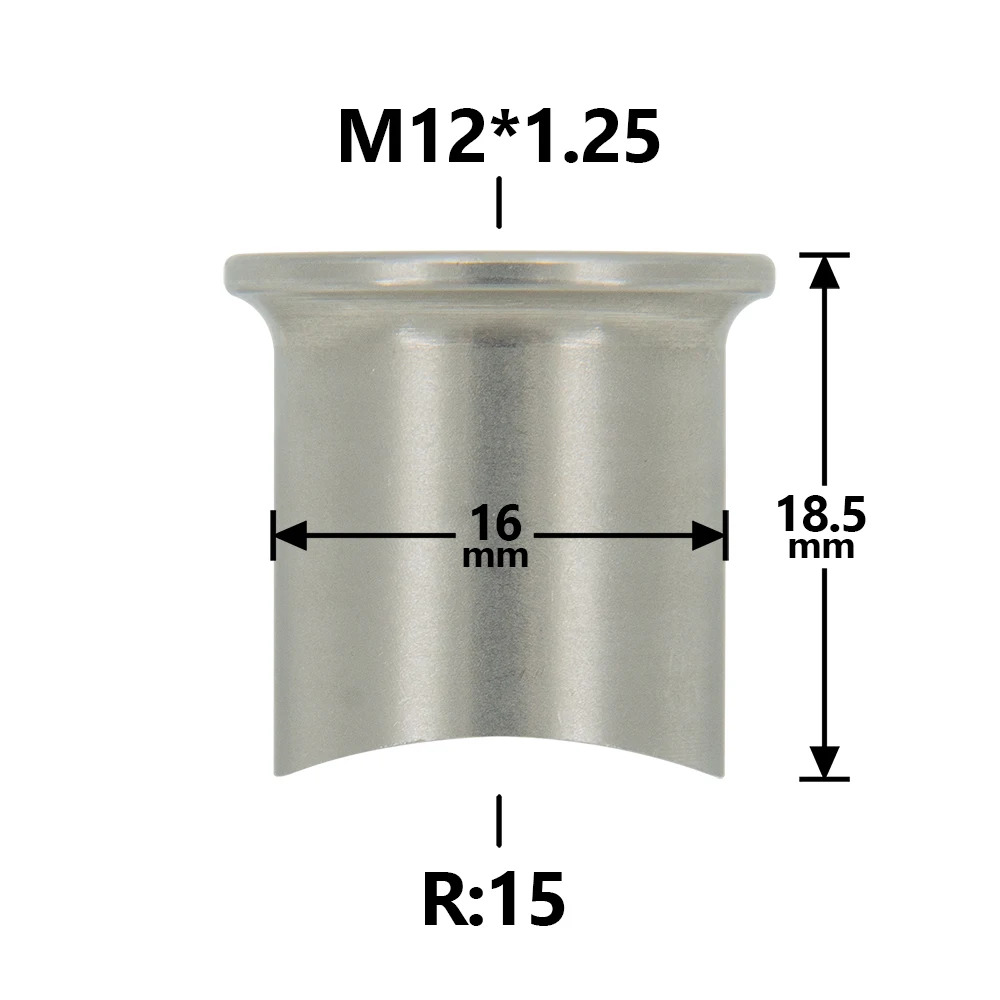 Универсальный кислородный датчик O2 Ступенчатая Монтажная гайка и заглушки