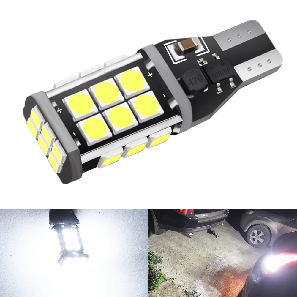 1 шт. Canbus 921 T15 W16W светодиодный светильник заднего хода для BMW E60 E90 E91 Ford Fiesta Fusion Focus