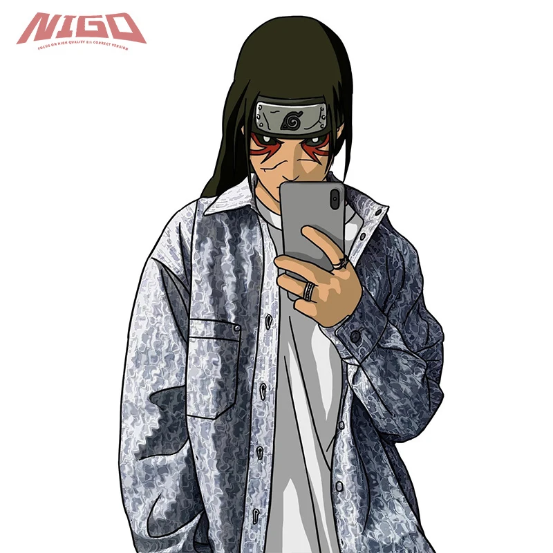 

NIGO DR x STU 20ss Blue Denim Shirt Code@D9